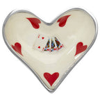 Set of 4 Playing Cards Design Bowls