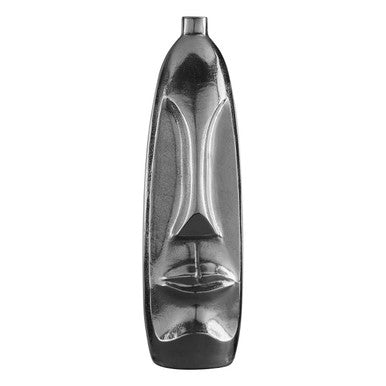 Large Silver Face Tall Vase