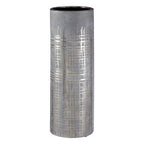 Large Grey and Silver Vase