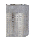 Large Grey and Silver Ceramic Planter