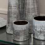 Small Grey Ceramic Planter