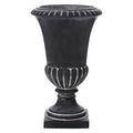 Planter with Grey Finish