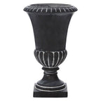 Planter with Grey Finish