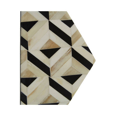 Ivory and Black Set of 2 Bookends