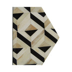 Ivory and Black Set of 2 Bookends