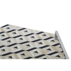 Ivory and Black Hexagon Tray