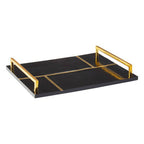 Black and Gold Tray