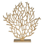 Small Gold Finish Coral Sculpture | Prato