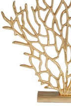 Small Gold Finish Coral Sculpture | Prato