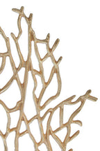 Small Gold Finish Coral Sculpture | Prato