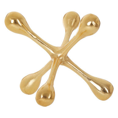 Gold Finish Jack Sculpture | Prato
