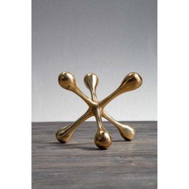 Gold Finish Jack Sculpture | Prato