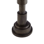 Matte Black Stacked Large Candle Holder