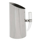 Stainless Steel Pitcher with Acrylic Horn Handle