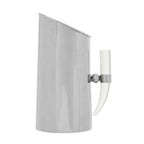 Stainless Steel Pitcher with Acrylic Horn Handle