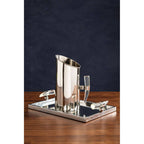 Stainless Steel Pitcher with Acrylic Horn Handle