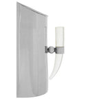Stainless Steel Pitcher with Acrylic Horn Handle