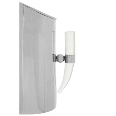Stainless Steel Pitcher with Acrylic Horn Handle