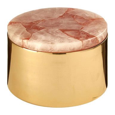 Large Quartz Trinket Box
