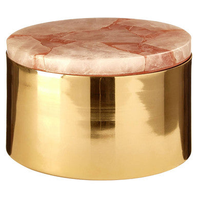 Large Quartz Trinket Box