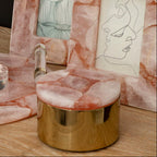 Large Quartz Trinket Box
