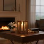 Caged Small Candle Holder