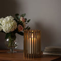 Caged Medium Candle Holder