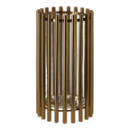 Caged Large Candle Holder