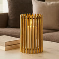 Caged Large Candle Holder