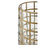 Medium Blown Glass Hurricane Lamp