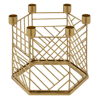 Hexagonal Candle Holder
