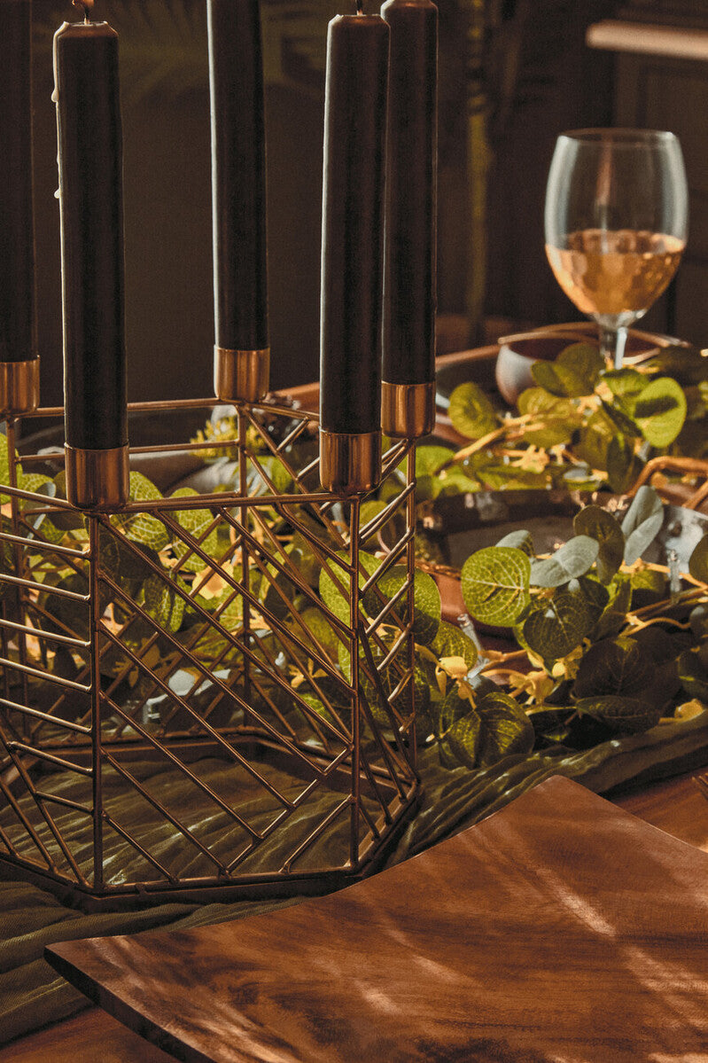 Hexagonal Candle Holder