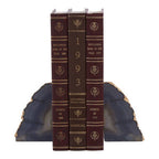 Grey and Gold Bookends