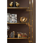 Grey and Gold Bookends