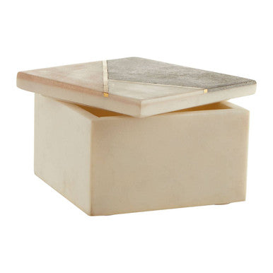 Small Square Marble Trinket Box