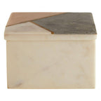 Small Square Marble Trinket Box