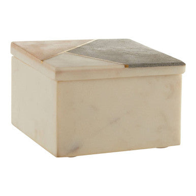 Small Square Marble Trinket Box