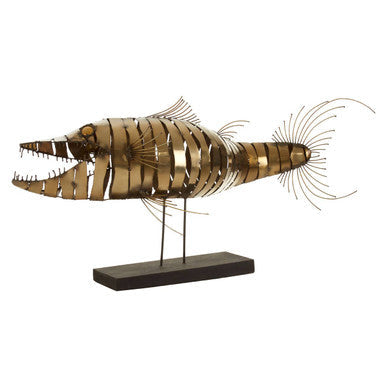 Barracuda Sculpture