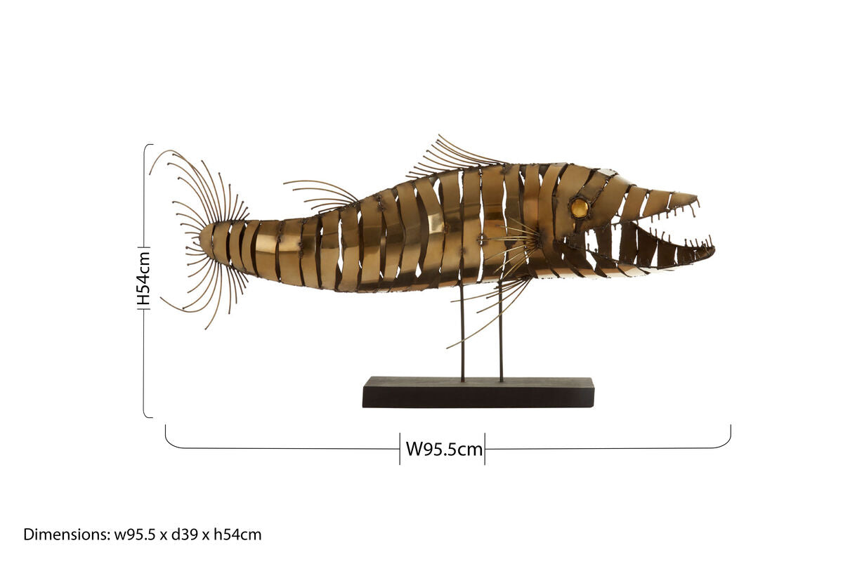 Barracuda Sculpture