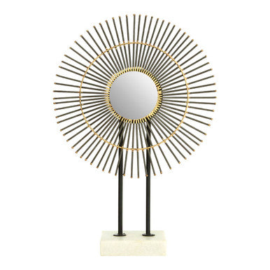 Metallic Finish Quill Sculpture
