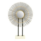 Metallic Finish Quill Sculpture