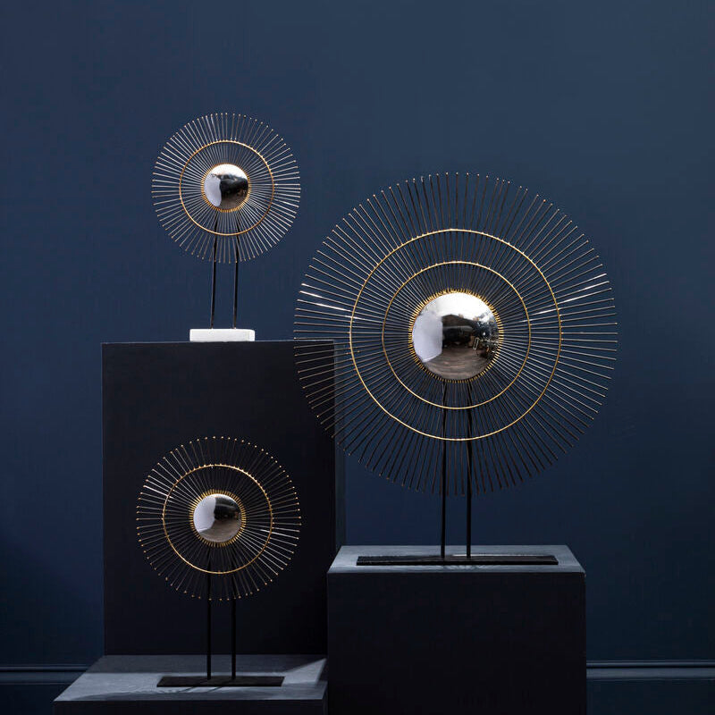 Large Metallic Finish Quill Sculpture | Mirano
