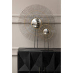 Large Metallic Finish Quill Sculpture | Mirano
