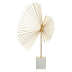 Gold Finish Spiral Sculpture | Mirano