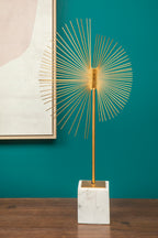 Gold Finish Spiral Sculpture | Mirano