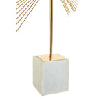 Gold Finish Spiral Sculpture | Mirano