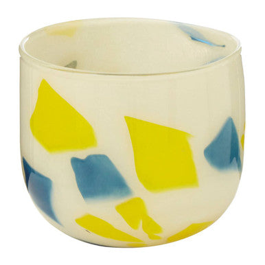 Abstract Design Glass Planter