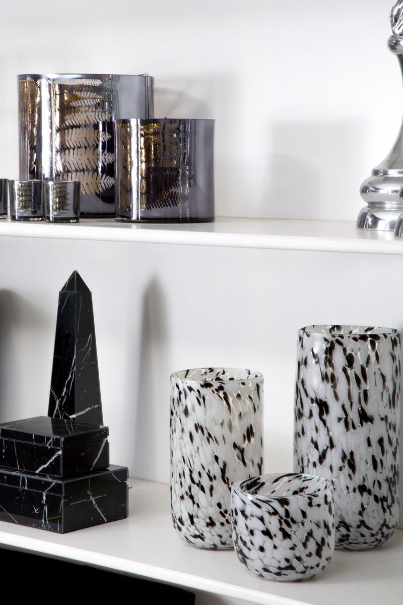 Speckled Grey Large Vase