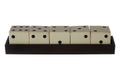 White and Black 5 Dice Set