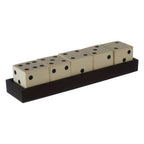 White and Black 5 Dice Set
